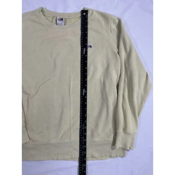 The North Face Sweatshirt Womens Large Pullover Heritage Patch Crew Neck Run - Picture 3 of 5